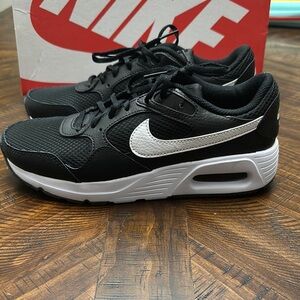 Nike Black and White Air Max Sneakers